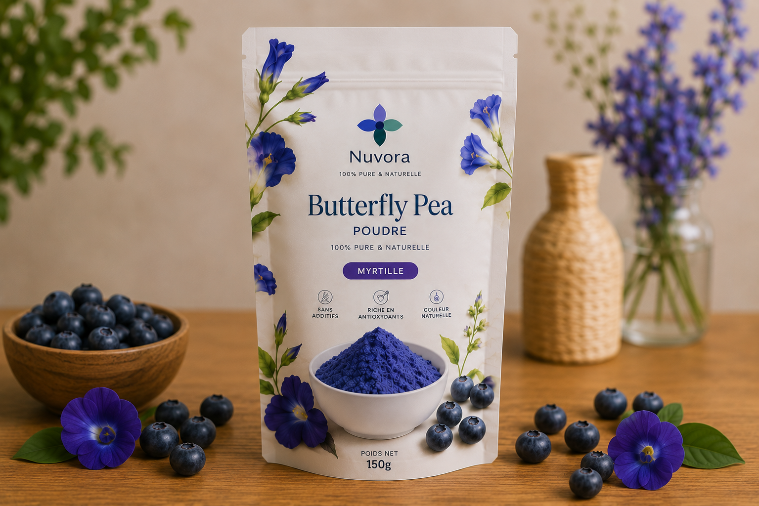 Butterfly Pea Myrtille